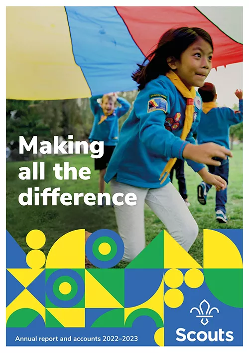 YUF Scouts annual report - making all the difference - 2022-2023